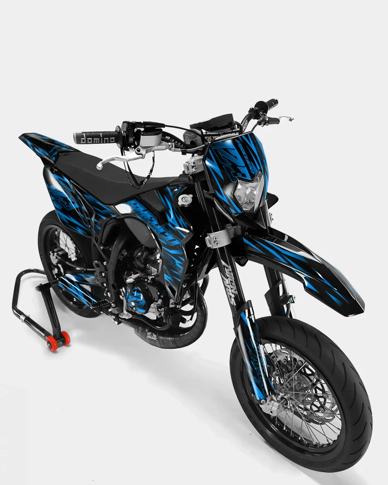 LIEN- Kit deco SHERCO 50cc - Bleu