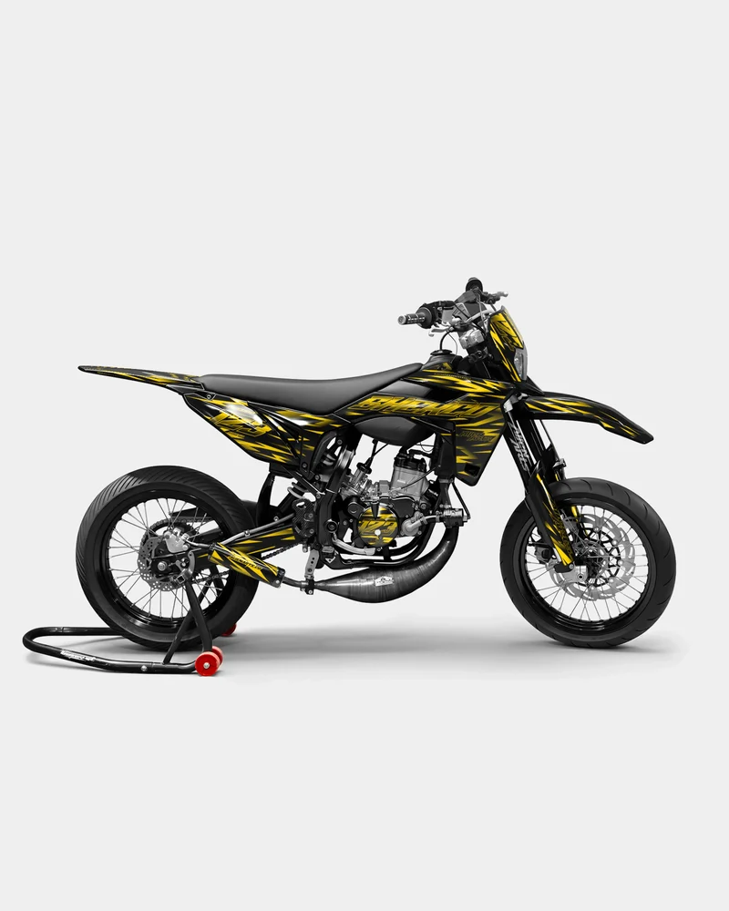 LIEN- Kit deco SHERCO 50cc - Jaune foncé