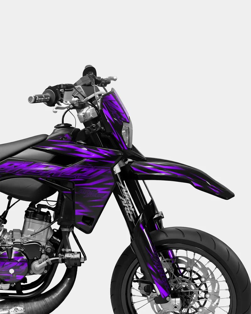 LIEN- Kit deco SHERCO 50cc - Violet