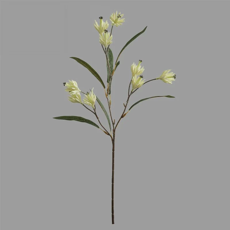 61 cm künstliche Magnolienblüten, Strauß mit 9 Blüten, Dekoblumen für Zuhause, Hotel & Gewerbe