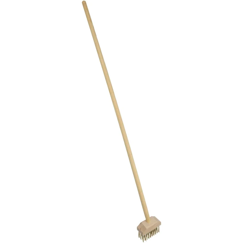 SHW Fugenbesen mit Stahlborsten und Langstiel 150 cm