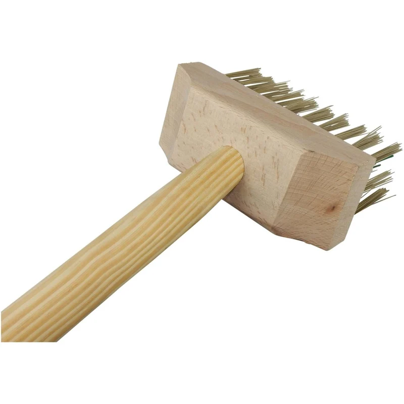 SHW Fugenbesen mit Stahlborsten und Langstiel 150 cm