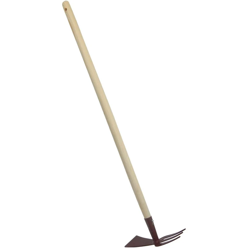 SHW Kinder-Gartenhäckchen, 3 Zinken mit Hartholzstiel