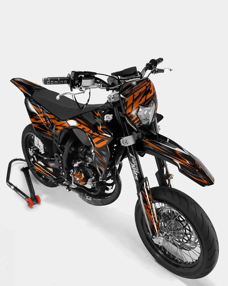 NOVUM- Kit deco SHERCO 50cc - Orange