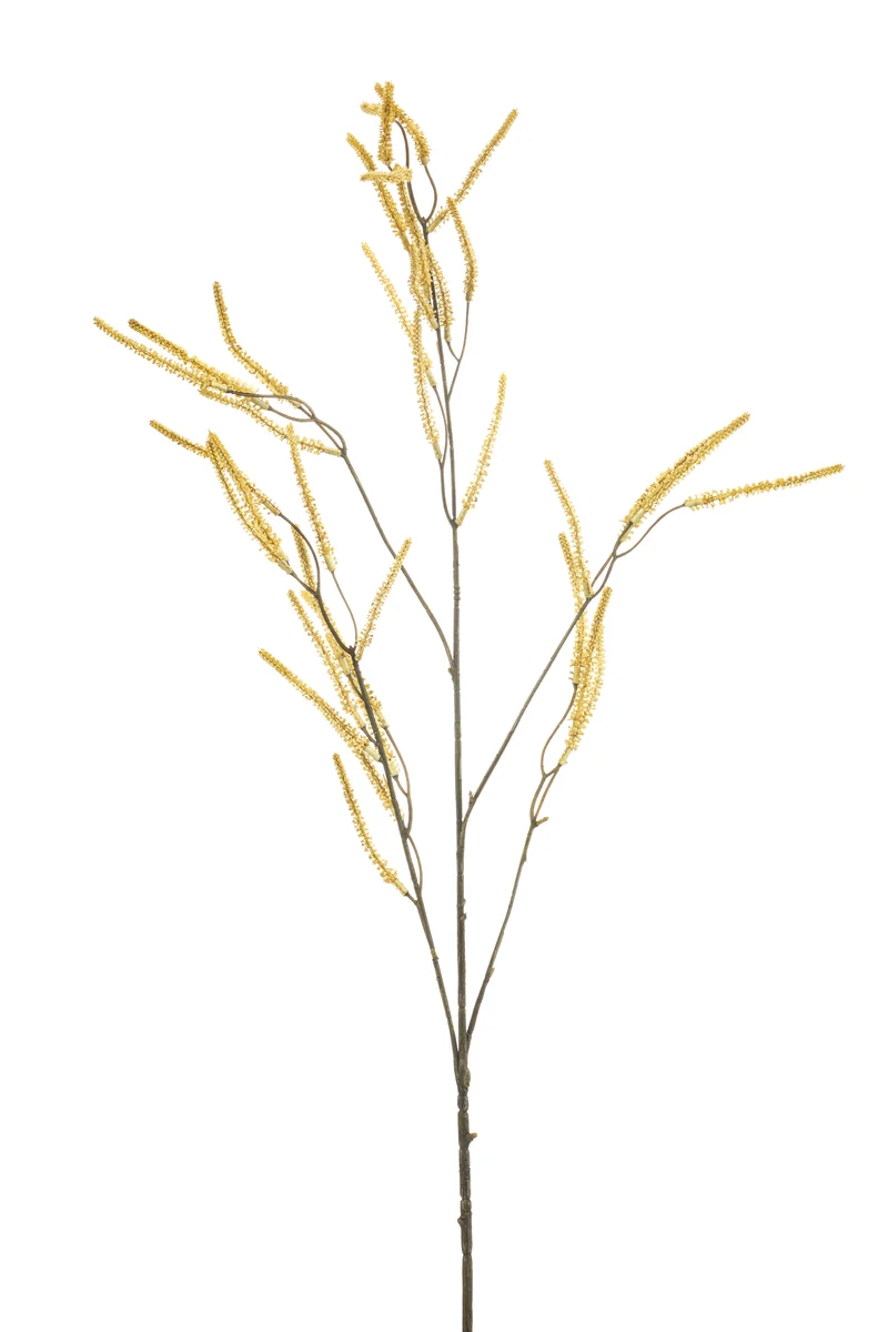 Amarant künstlich 100 cm - 1 Zweig - Creme