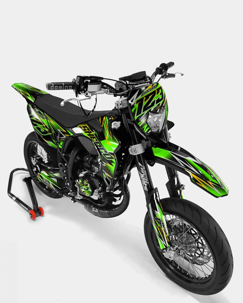 ECLAT - Kit deco SHERCO 50cc - Vert