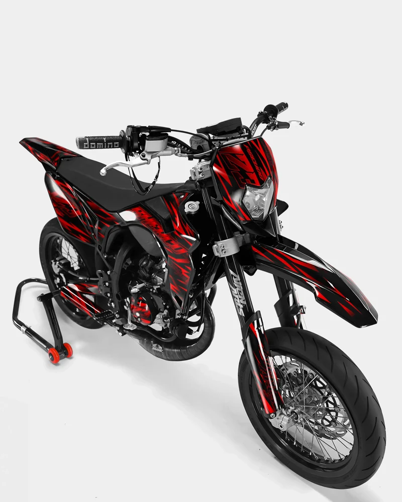 LIEN- Kit deco SHERCO 50cc - Rouge