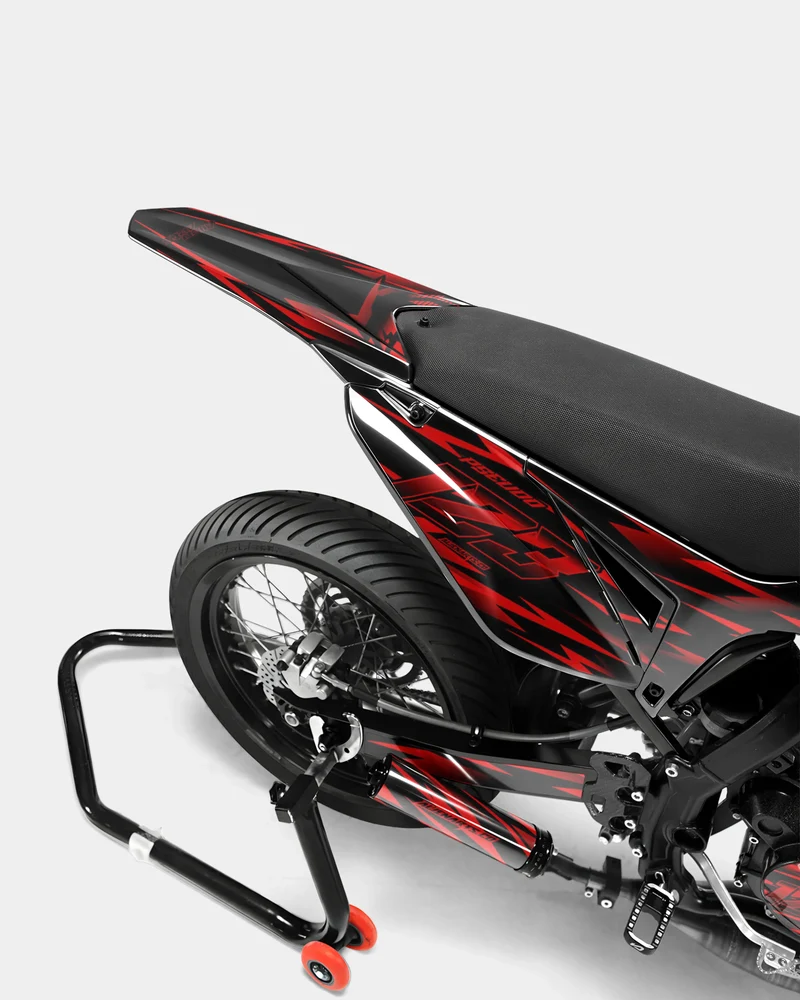LIEN- Kit deco SHERCO 50cc - Rouge