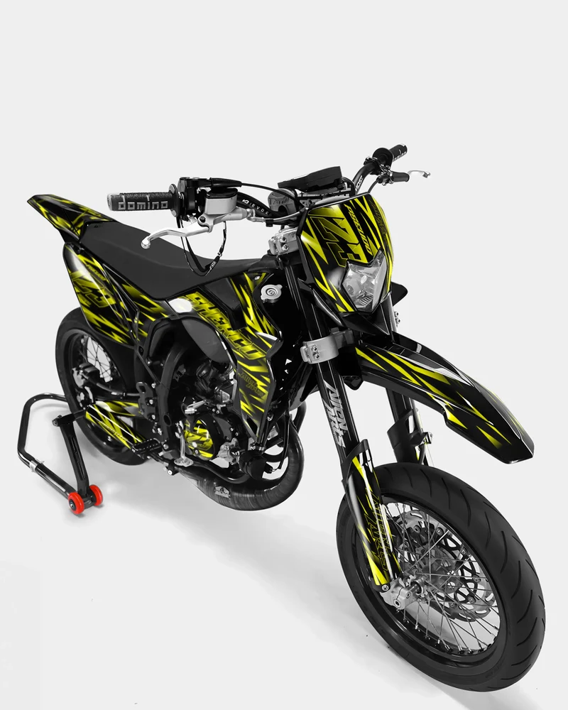 LIEN- Kit deco SHERCO 50cc - Jaune