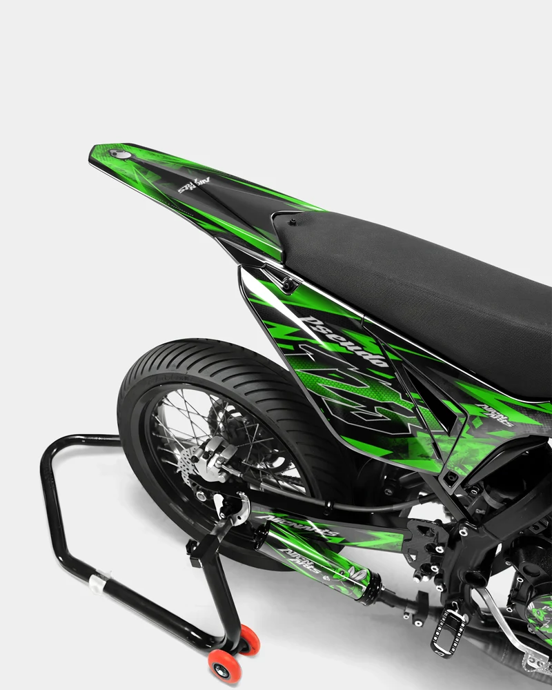 LISSE- Kit deco SHERCO 50cc - Vert