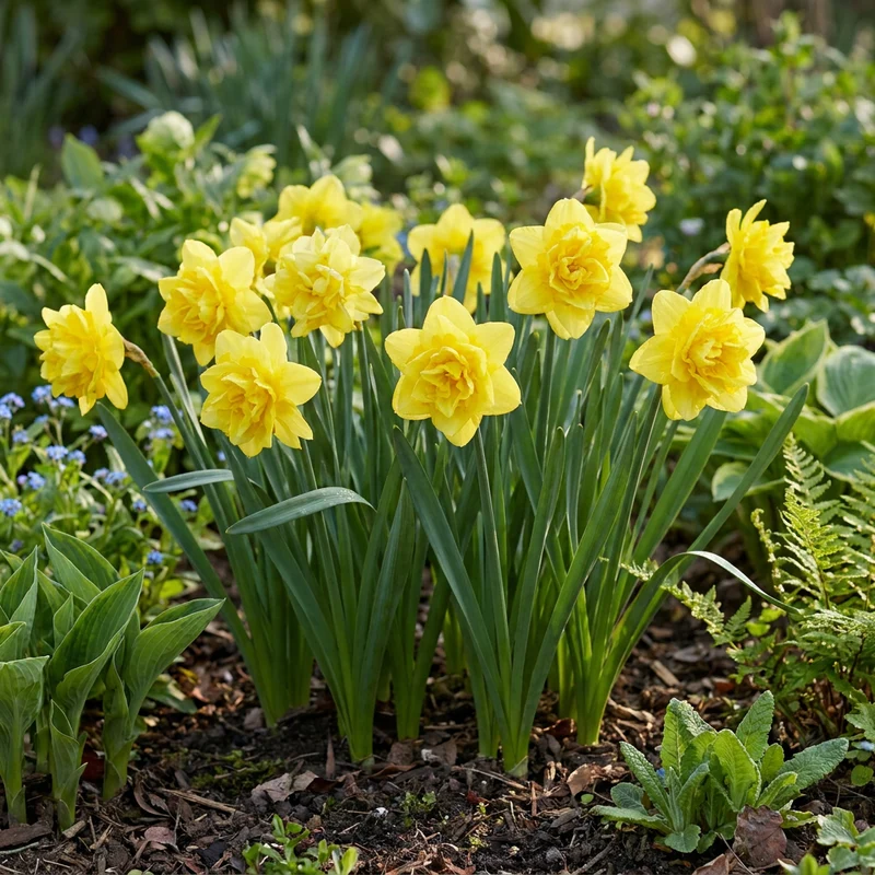 Gefüllte Narzisse Golden Ducat – Narcissus online kaufen | 10 bis 80 Blumenzwiebeln, goldgelb & gefüllt – Wurzelwerk Design