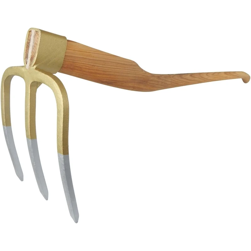 SHW Weinberg-Karst 3 Zinken spitz mit Eschen-Kuhfuß-Stiel 120 cm