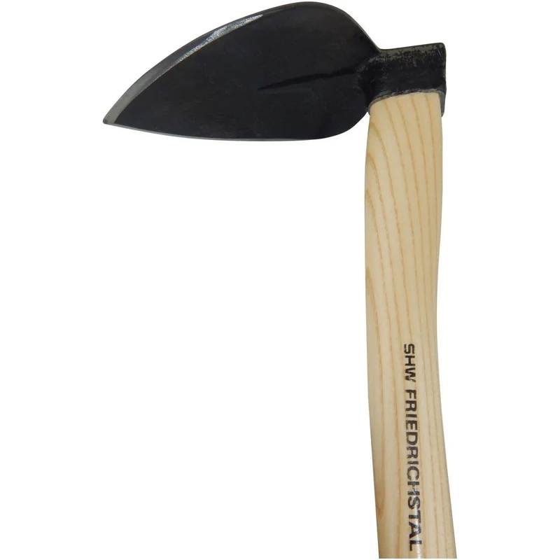 SHW Herzhacke, schmal, mit Eschen-Kuhfuß-Stiel 45 cm