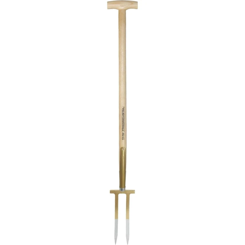 SHW Rosengabel mit Bajonettzinken und Eschen-T-Stiel
