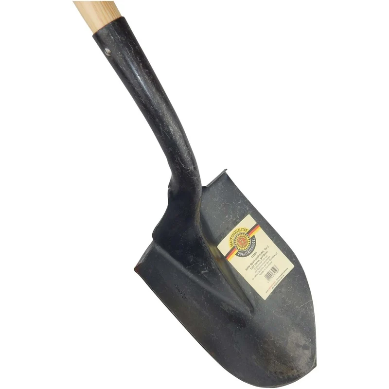 SHW Spatenschaufel Gr. 2 mit Griffmanschette und Eschenstiel 120 cm