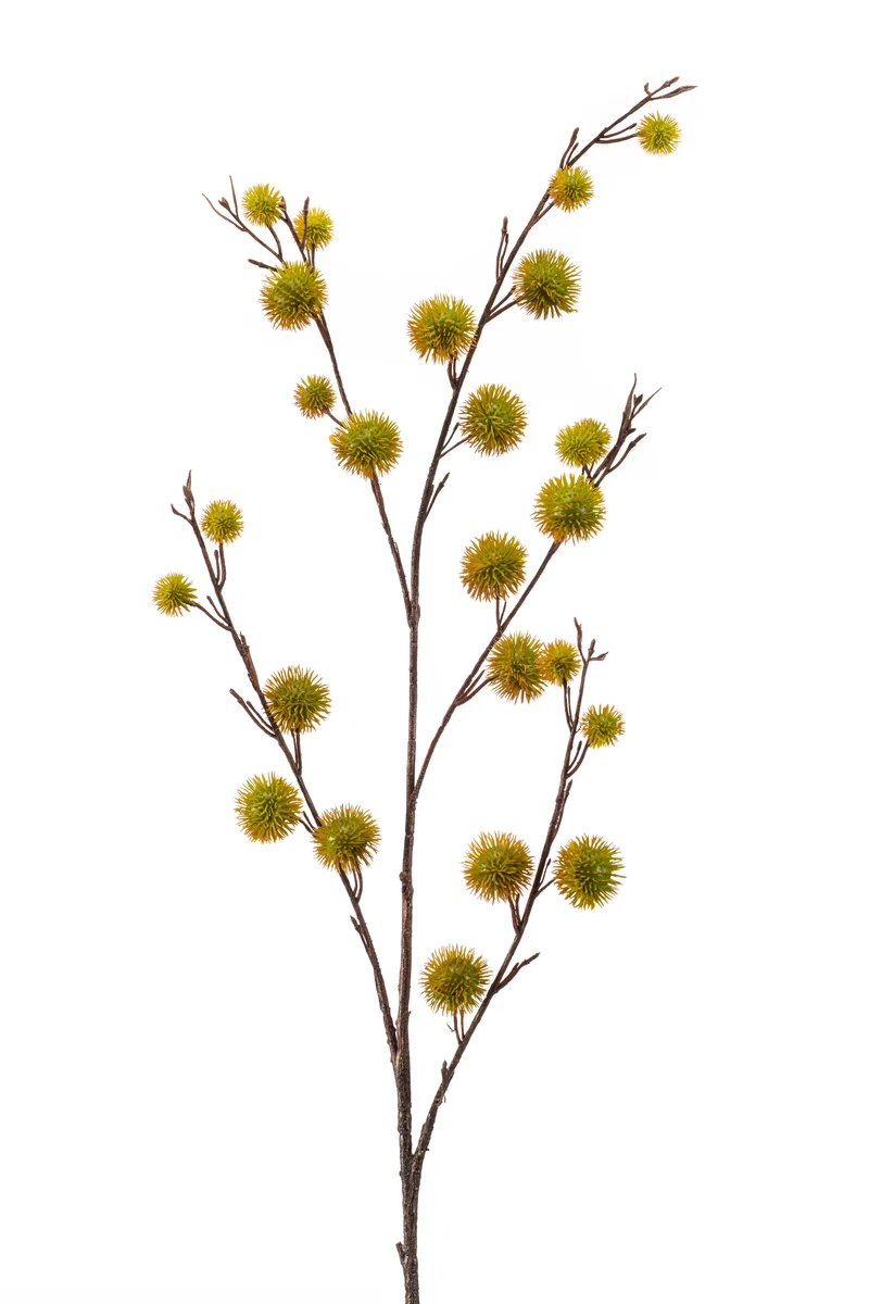 Kastanie künstlich 105 cm - 1 Zweig - Grün