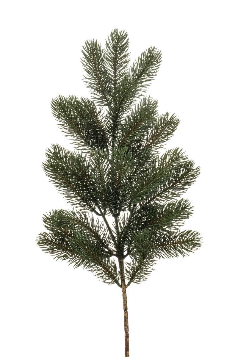Tannenzweig künstlich 62 cm - 1 Stiel - Grün