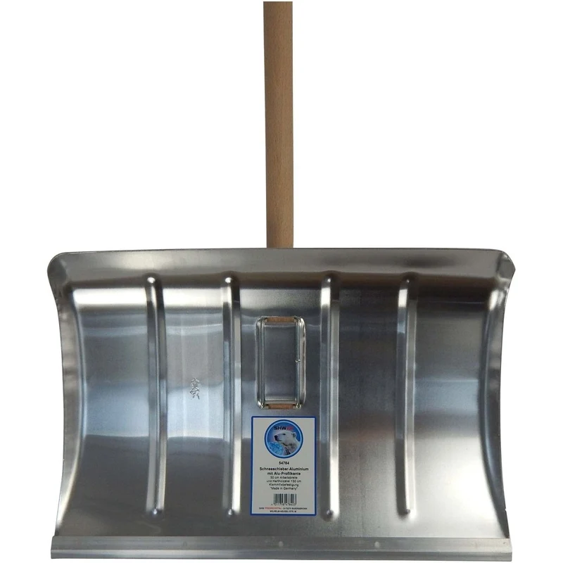 SHW Schneeschieber Aluminium mit Alu-Profilkante