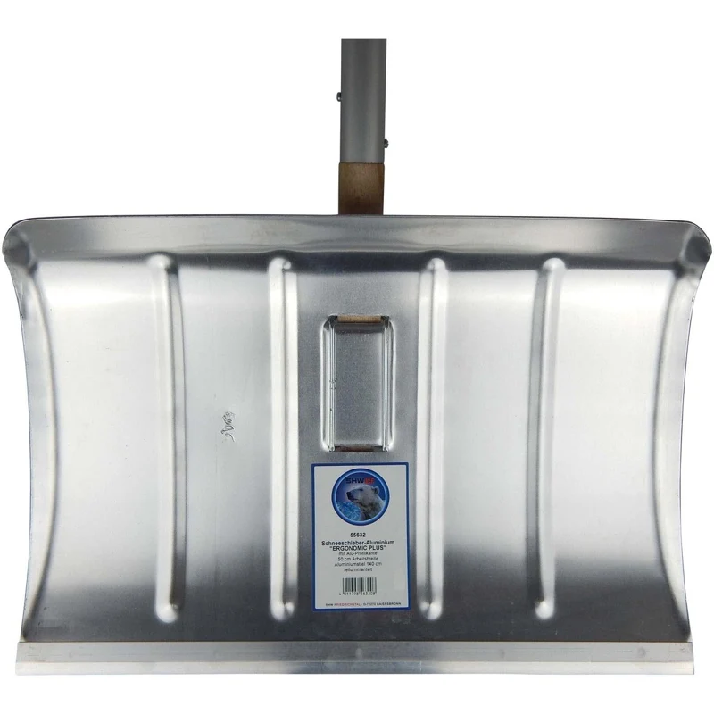 SHW Schneeschieber Aluminium ERGONOMIC-PLUS mit Alu-Profilkante