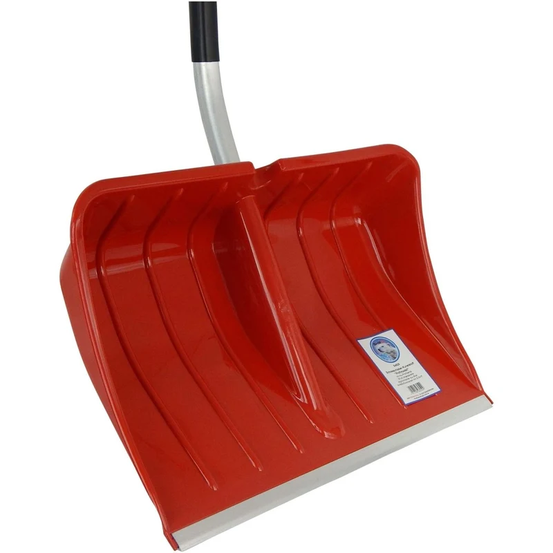SHW Schneeschieber-Kunststoff 55 cm mit ergonomischem Alustiel