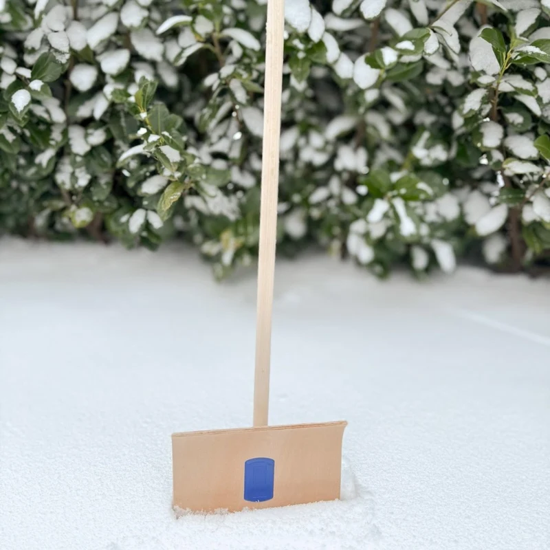 SHW Kinderschneeschieber Sperrholz mit Stiel
