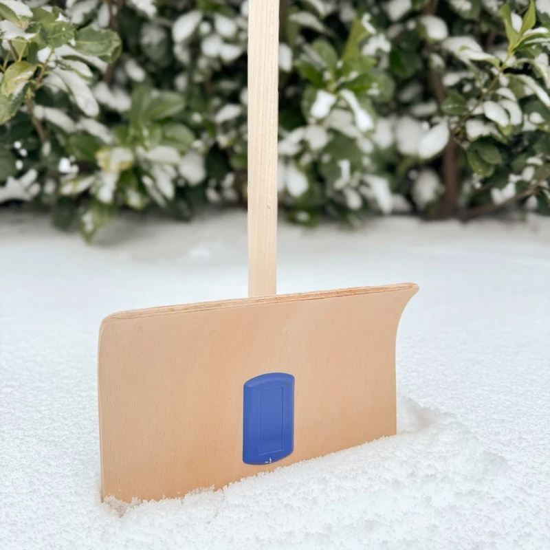 SHW Kinderschneeschieber Sperrholz mit Stiel