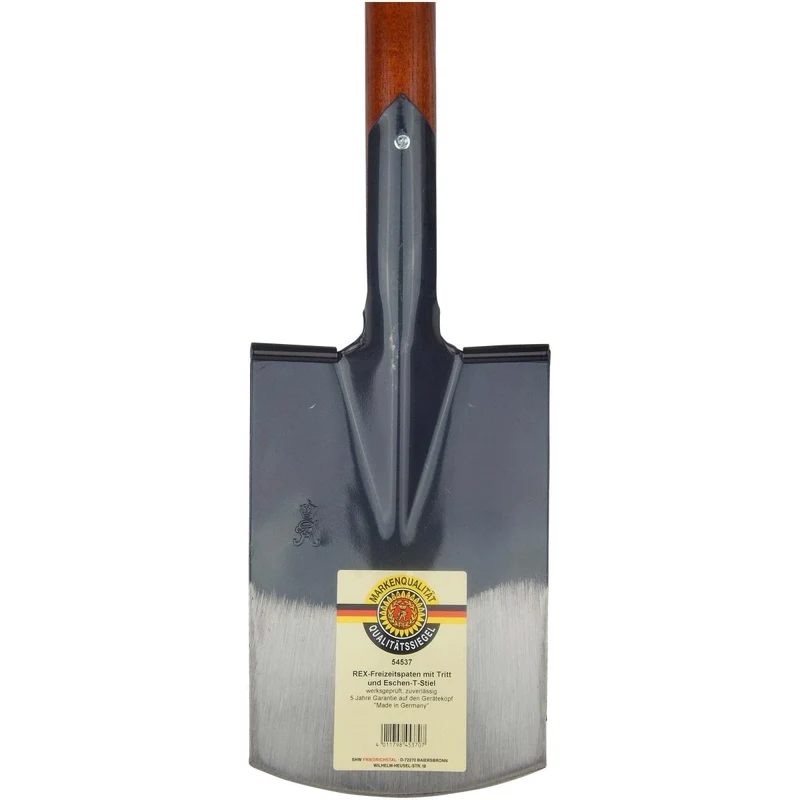 SHW Freizeitspaten mit Tritt und Eschen-T-Stiel
