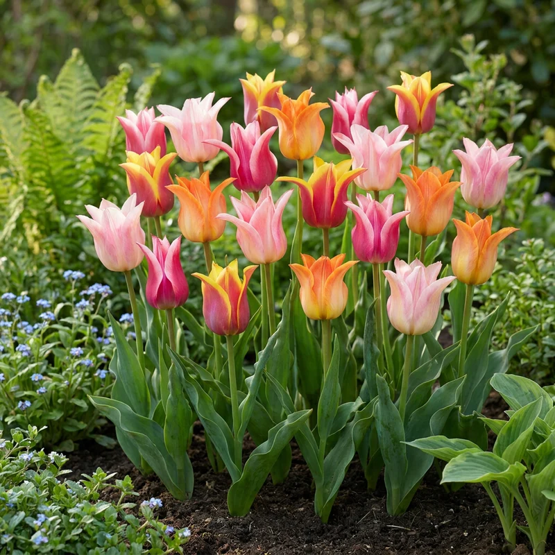 Tulpen-Mischung Ballade – Tulipa online kaufen | 12 bis 96 Blumenzwiebeln, elegant & langstielig – Wurzelwerk Design