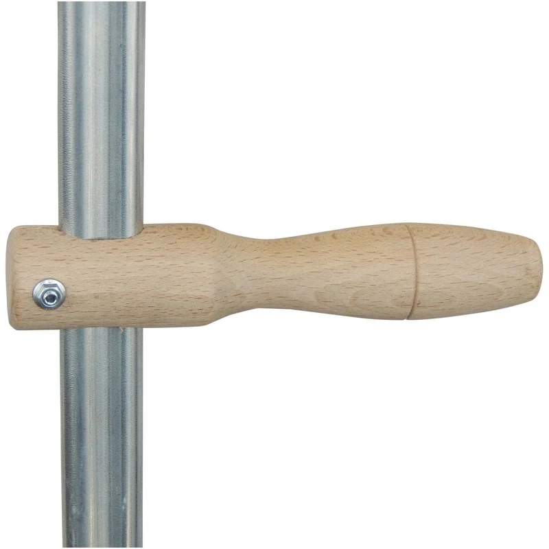 SHW Stahlrohr-Sensenworb mit Griff und Ring 150 cm