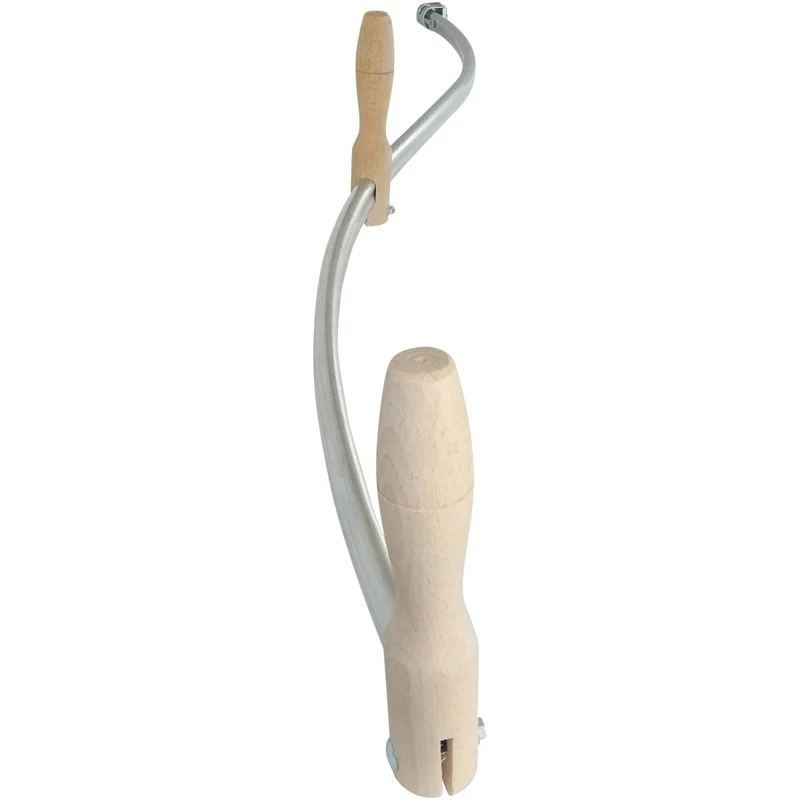 SHW Stahlrohr-Sensenworb mit Griff und Ring 150 cm