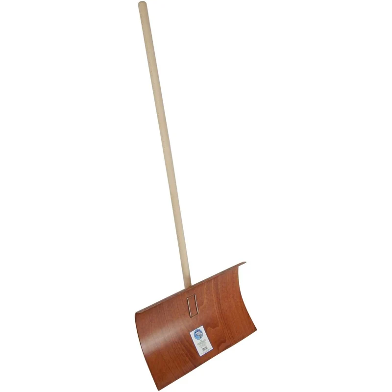 SHW Schneeschieber "OBO" 55 cm mit Stiel und Klemmfixbefestigung