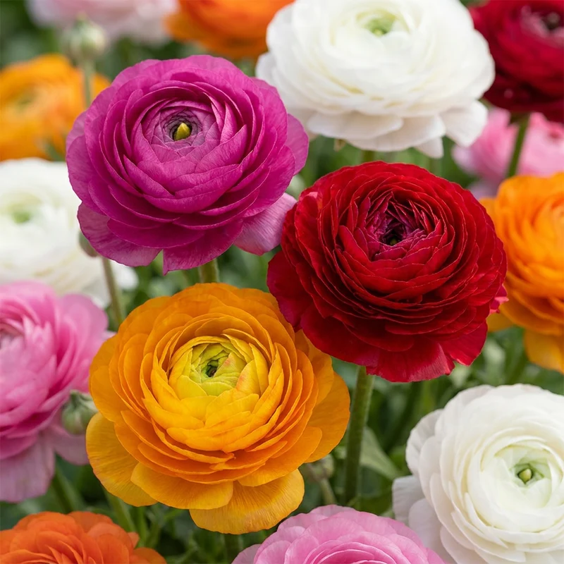 Ranunkeln Mischung – Ranunculus online kaufen | 80 bis 320 Knollen, dicht gefüllt & Schnittblume – Wurzelwerk Design
