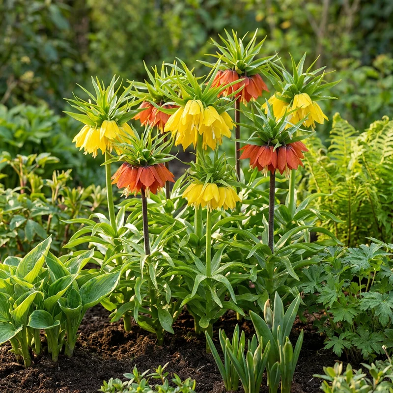 Kaiserkrone Mischung – Fritillaria imperialis online kaufen | 6 bis 24 Blumenzwiebeln, imposant & aufrecht – Wurzelwerk Design