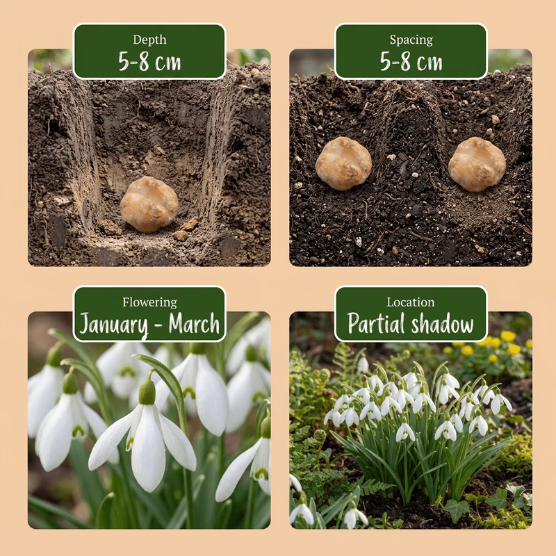 Großes Schneeglöckchen – Galanthus elwesii online kaufen | 50 bis 200 Blumenzwiebeln, sehr früh & verwildernd – Wurzelwerk Design