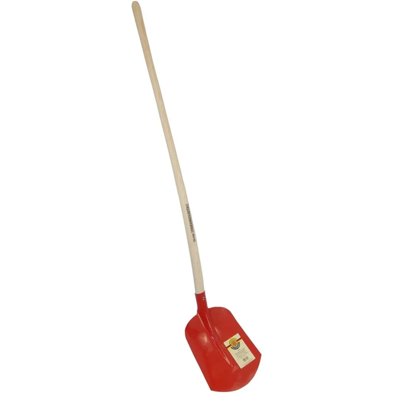 SHW Holländer Schaufel Gr. 2 rot mit Gerätestiel 135 cm