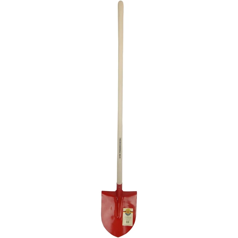 SHW Frankfurter Schaufel, Gr. 5, rot, mit Eschenstiel