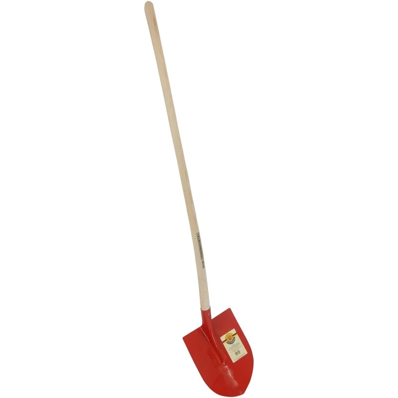 SHW Frankfurter Schaufel, Gr. 5, rot, mit Eschenstiel