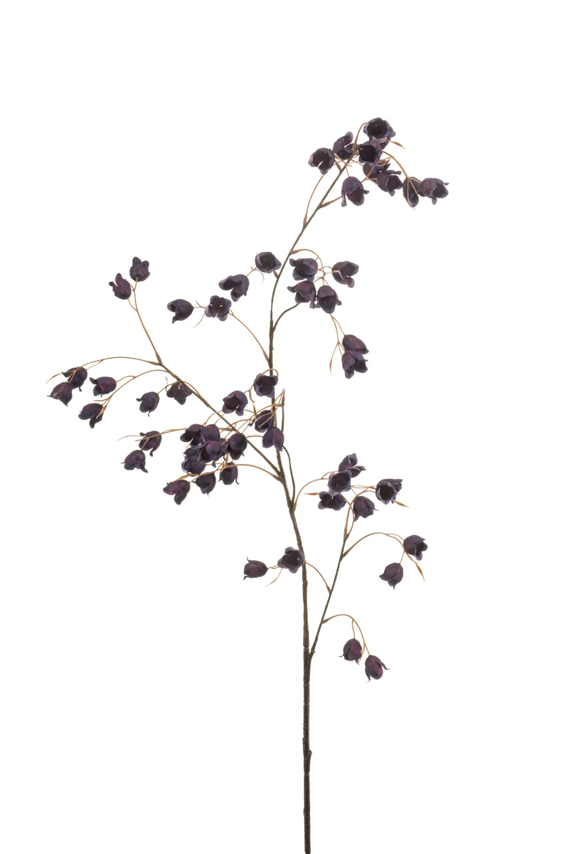 Buttercup künstlich 105 cm - 1 Zweig - Violett