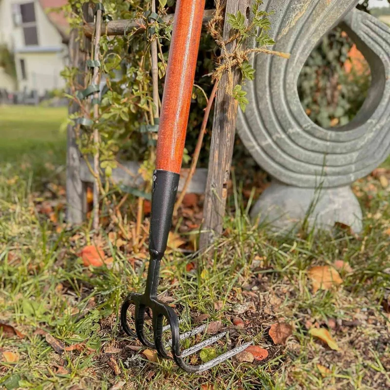 SHW Mulcher 4 Zinken mit Eschenstiel