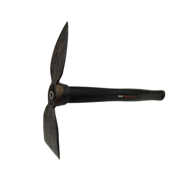 SHW Häckchen mit Herz- und Breitblatt und Eschenholzstiel 40 cm