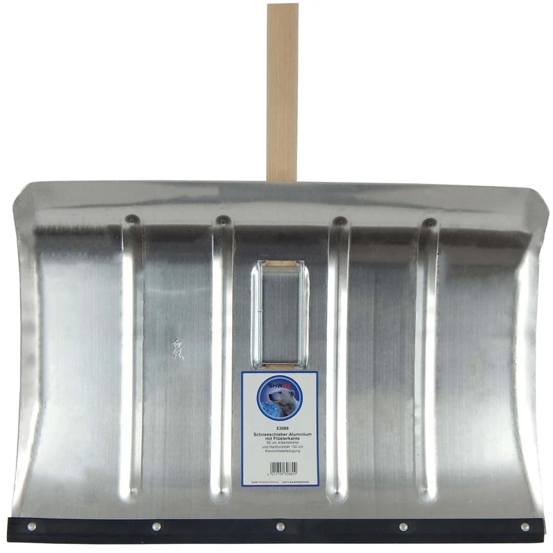 SHW Schneeschieber Aluminium mit Flüsterkante