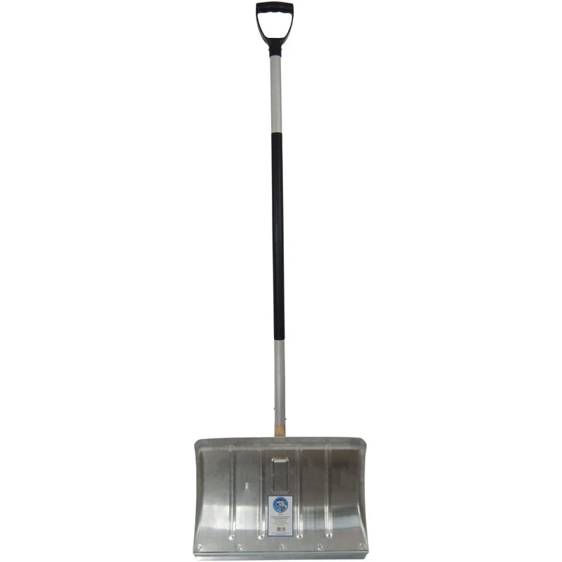 SHW Schneeschieber Aluminium ERGONOMIC-PLUS mit angenieteter Stahlschutzkante