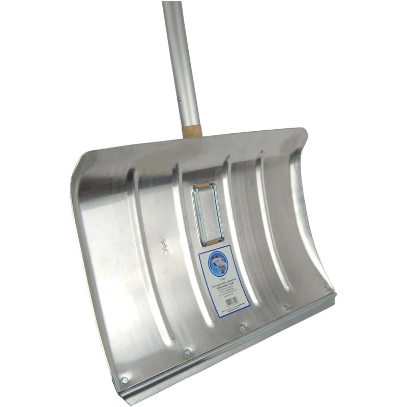 SHW Schneeschieber Aluminium ERGONOMIC-PLUS mit angenieteter Stahlschutzkante