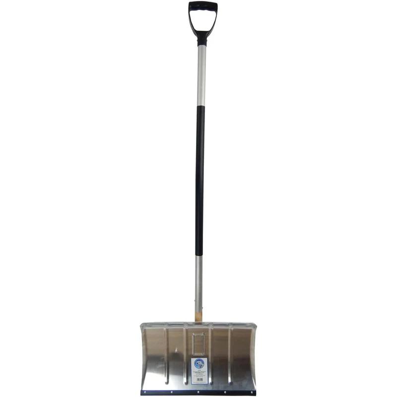 SHW Schneeschieber Aluminium ERGONOMIC-PLUS mit angenieteter Flüsterkante