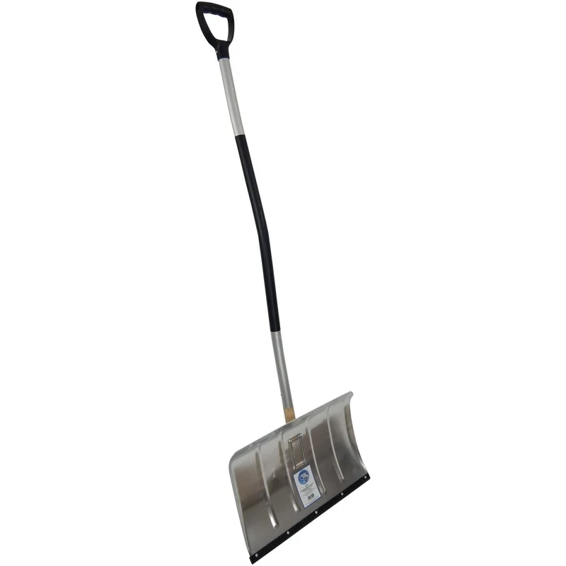 SHW Schneeschieber Aluminium ERGONOMIC-PLUS mit angenieteter Flüsterkante