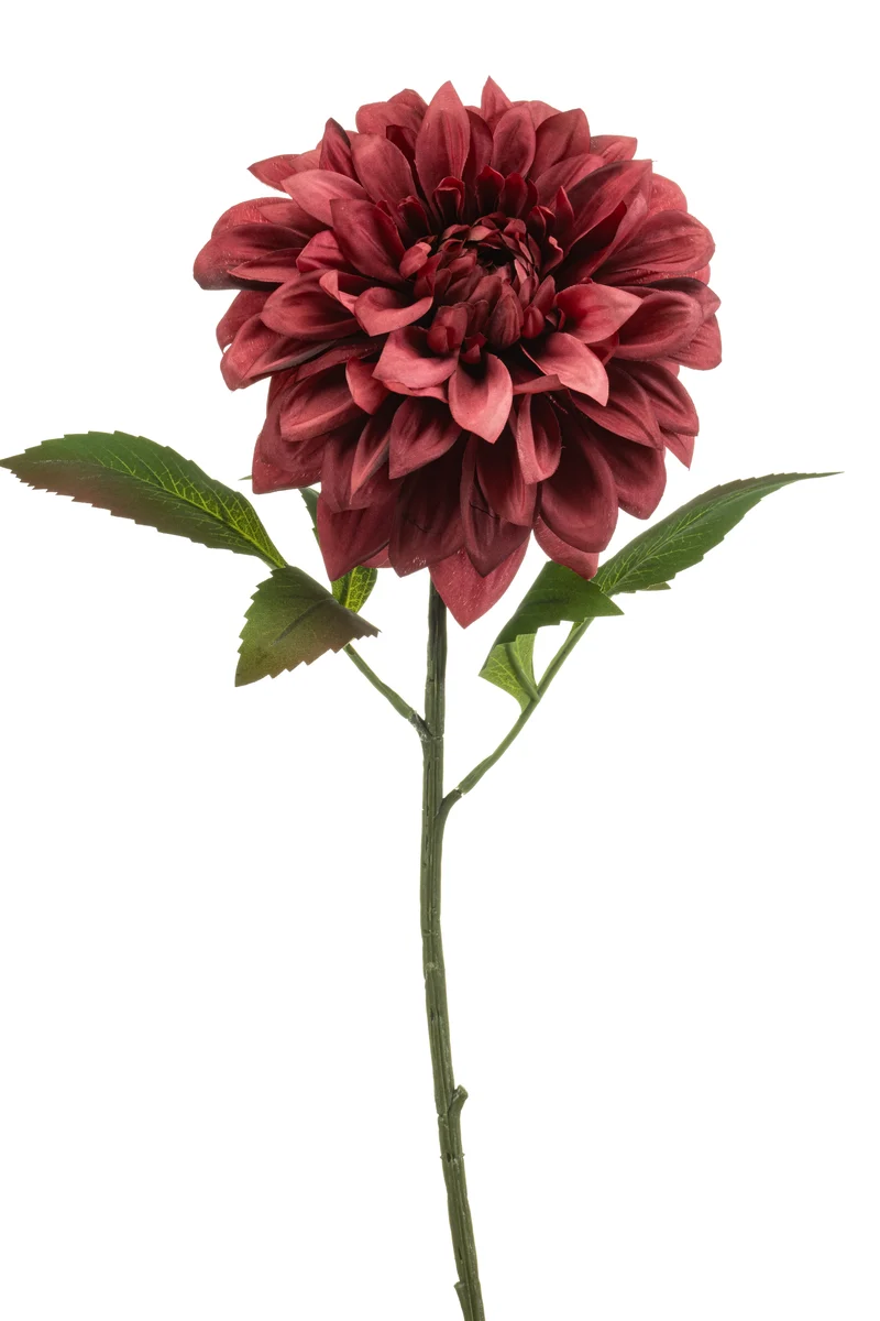 Dahlie künstlich 75 cm - 1 Stiel - Mauve