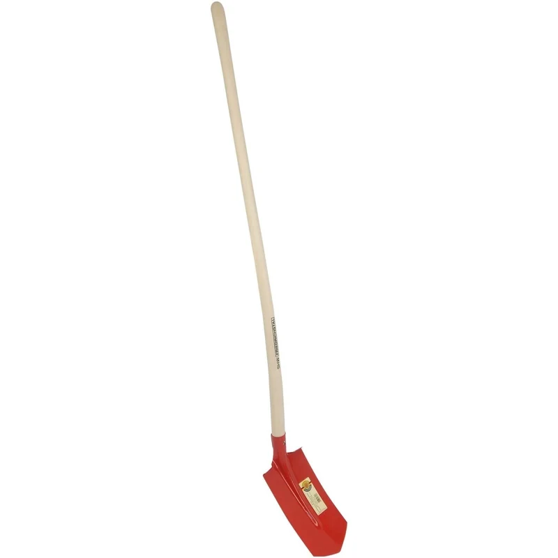 SHW Kabelgrabenschaufel mit Tritt und Eschenstiel 135 cm