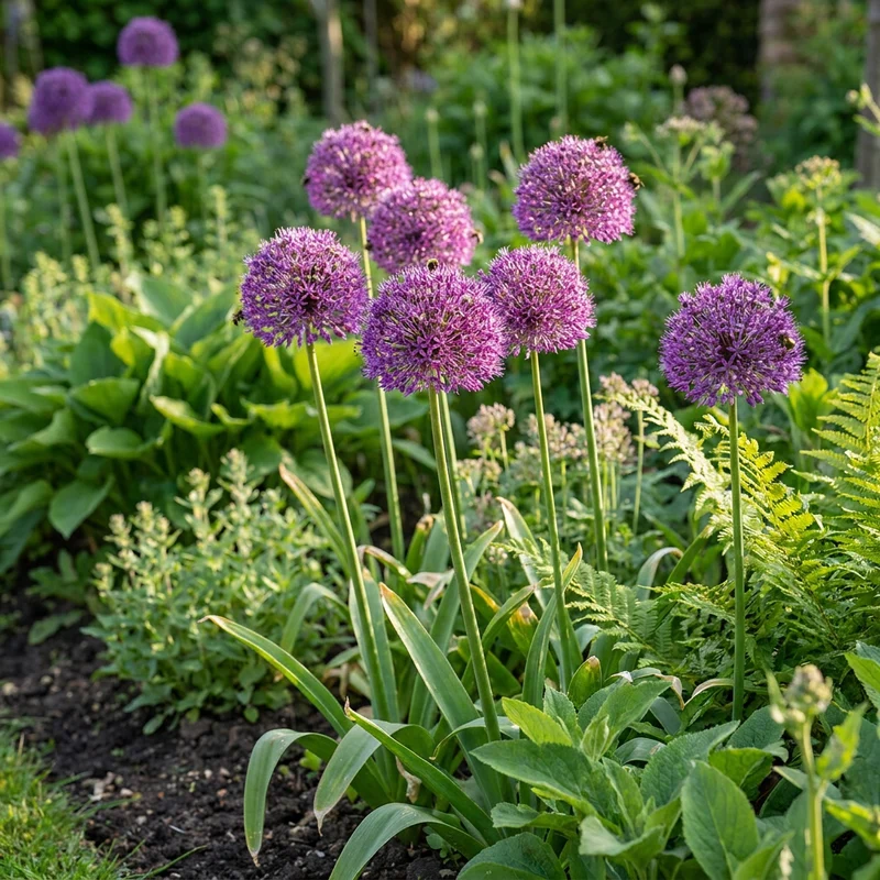 Zierlauch Purple Sensation – Allium aflatunense online kaufen | 30 bis 120 Blumenzwiebeln, violett & bienenfreundlich – Wurzelwerk Design