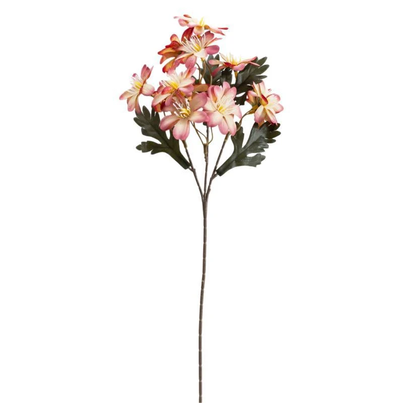 Gänseblümchen Strauß mit 12 Blüten, 47 cm, aus Polyester-Seide, für Hochzeiten, Outdoor und Wohnkultur