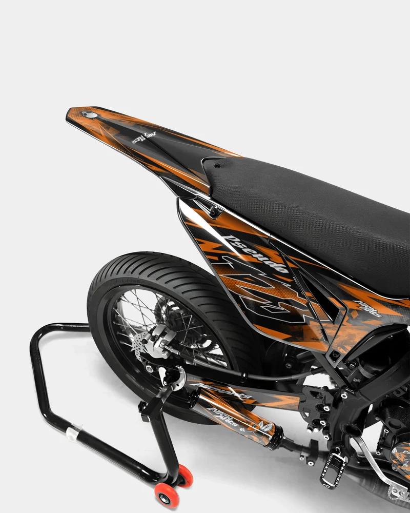 LISSE- Kit deco SHERCO 50cc - Orange